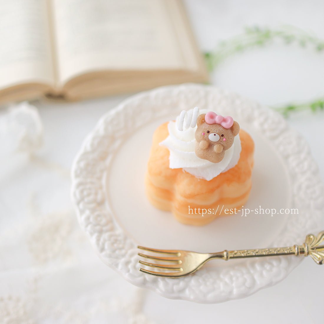 リボンくまのクッキー