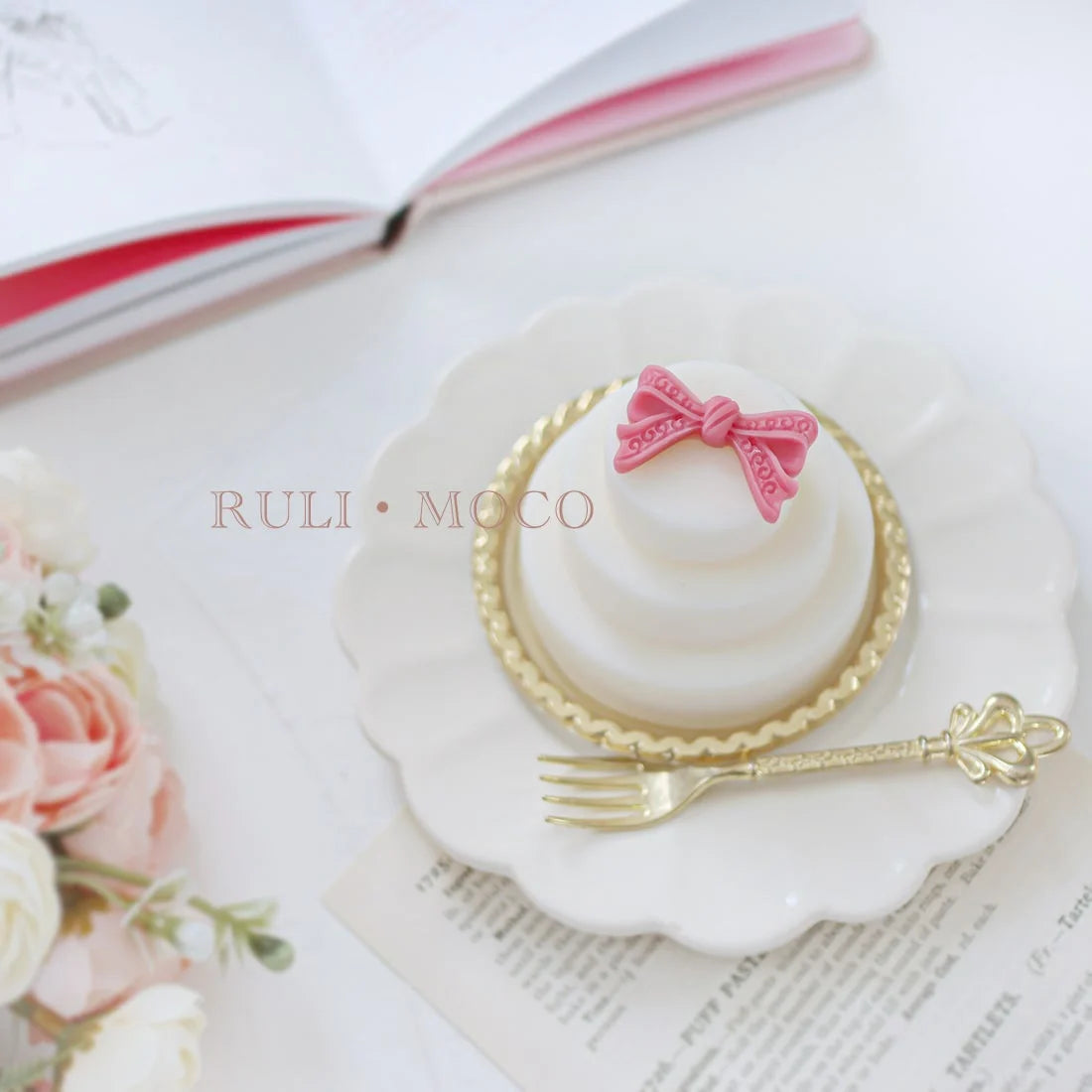 Three-tier cake