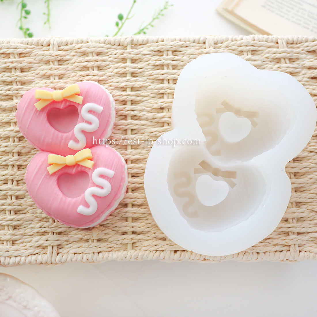 ダブルハートマカロン