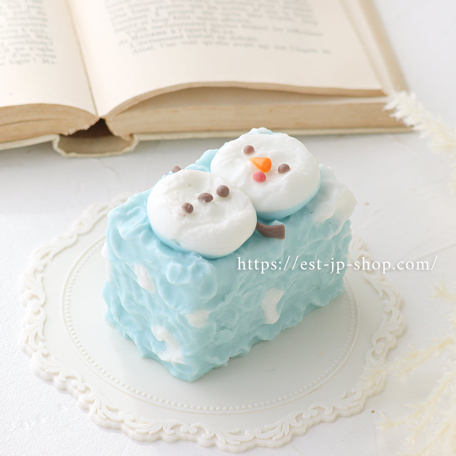 Snowman cake