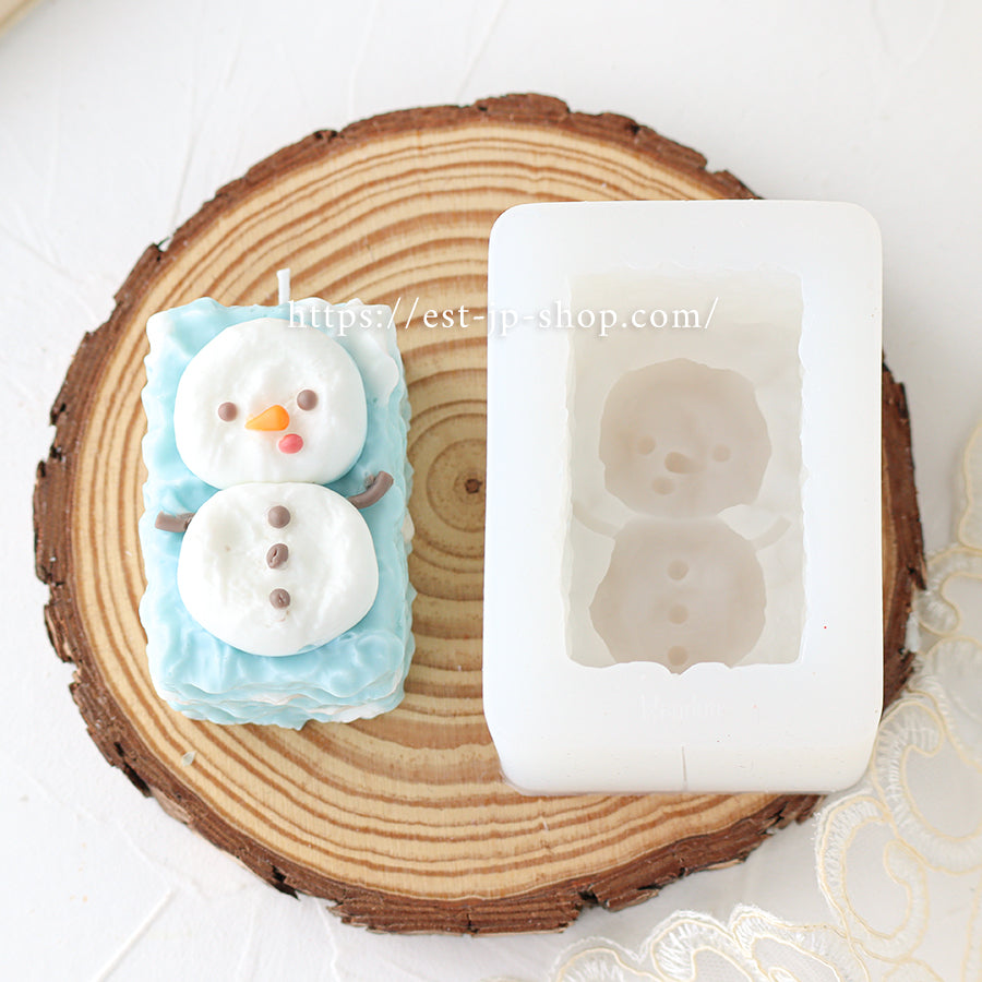 Snowman cake
