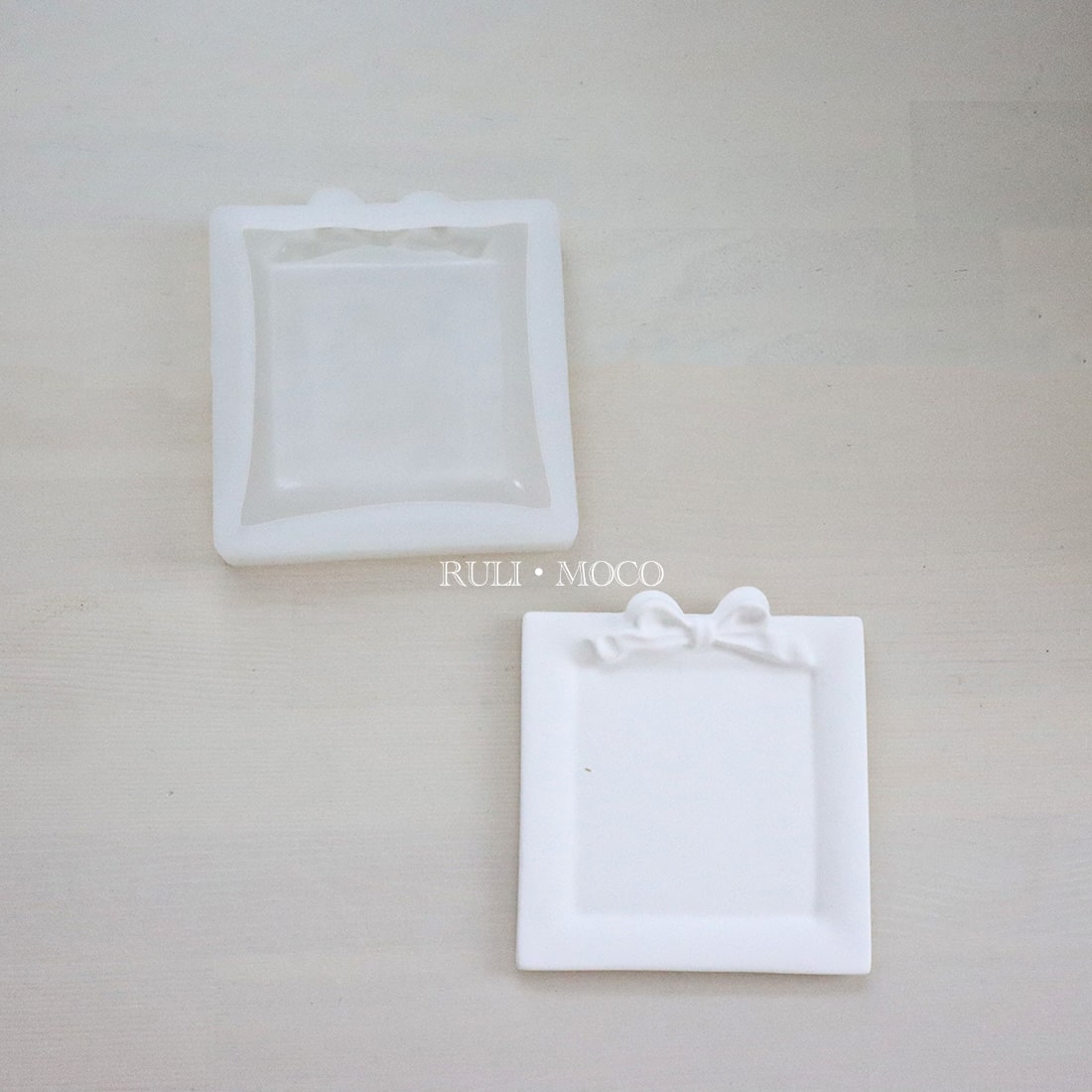 リボンプレート(スクエア)