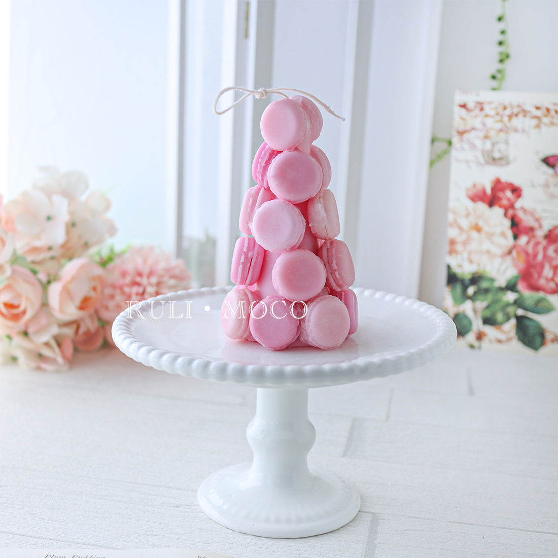 Silicone mold for macaron tower