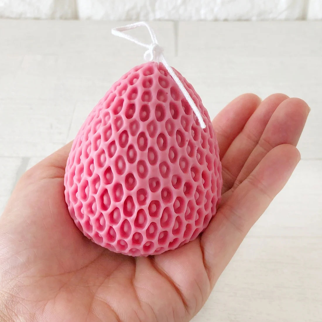 Big strawberry silicone mold