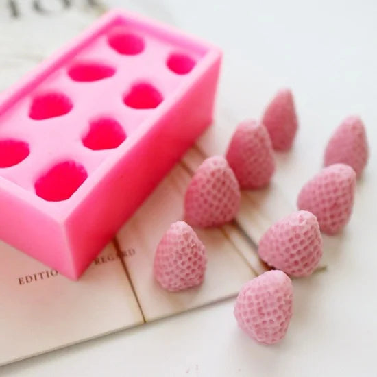 8 strawberries