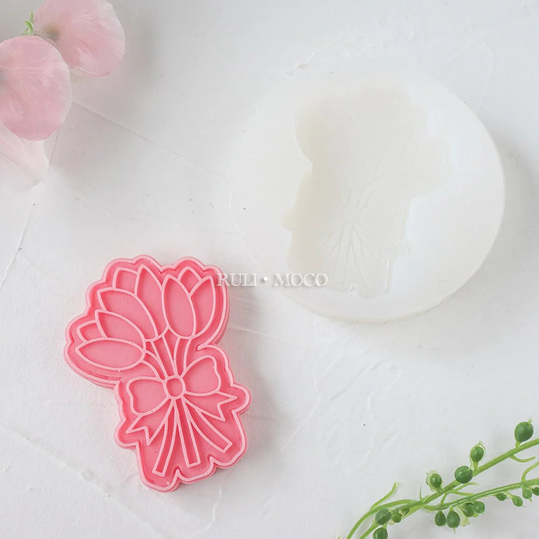 チューリップの花束