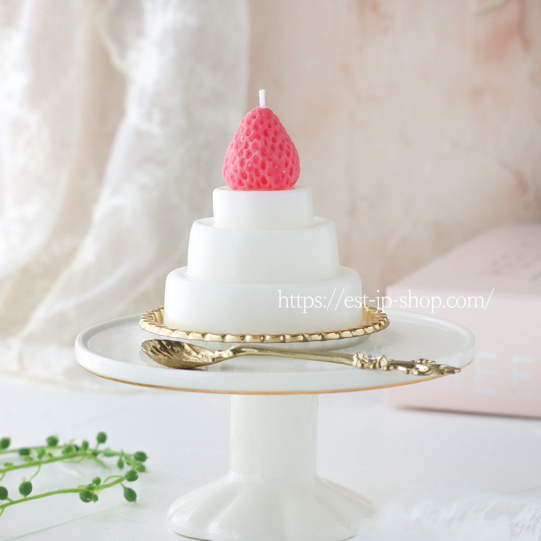 Three-tier cake