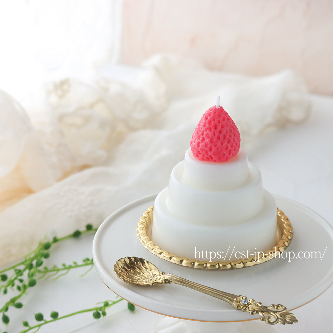 Three-tier cake