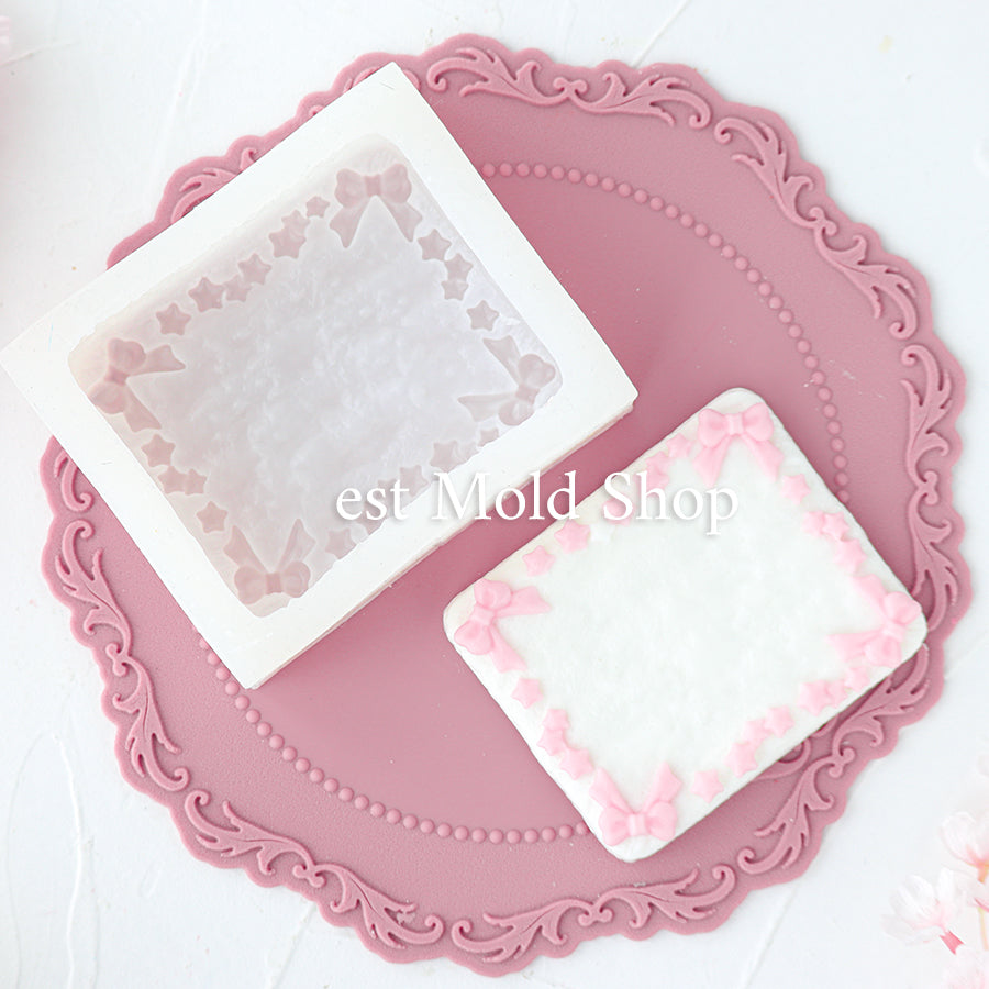 リボン&スターケーキ