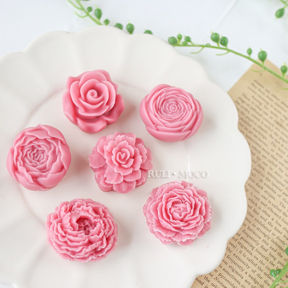 7 Kinds of Flower Silicone Mold