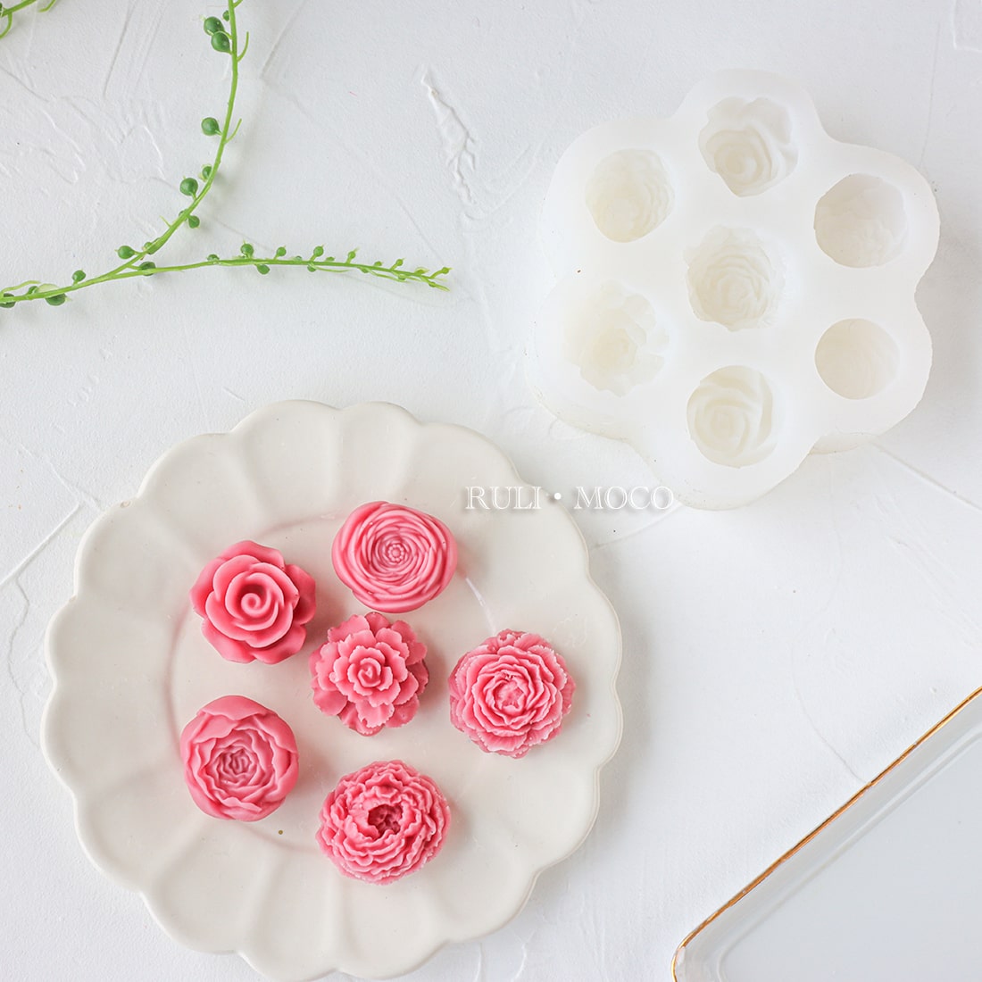 7 Kinds of Flower Silicone Mold