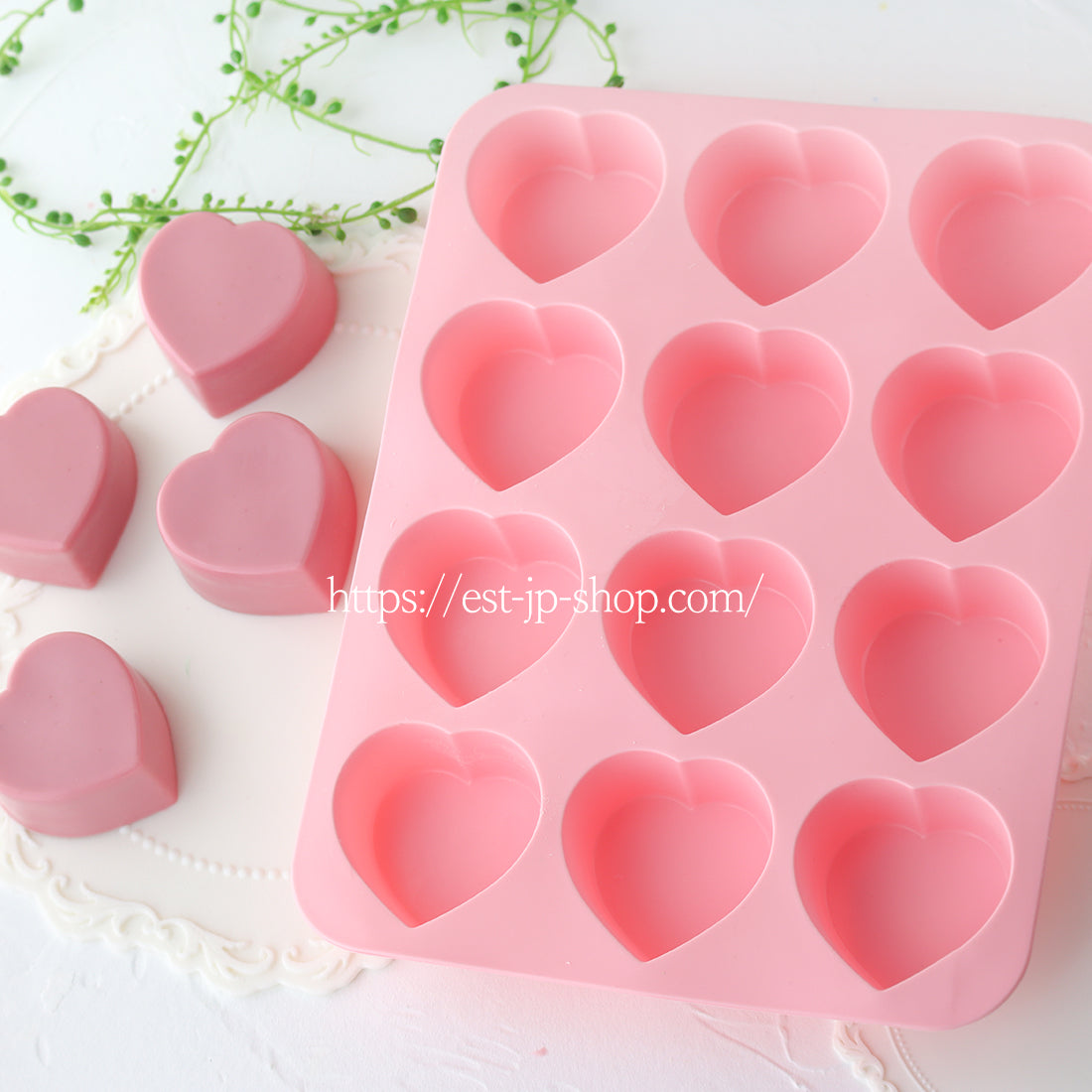 ハート型(6個、12個)