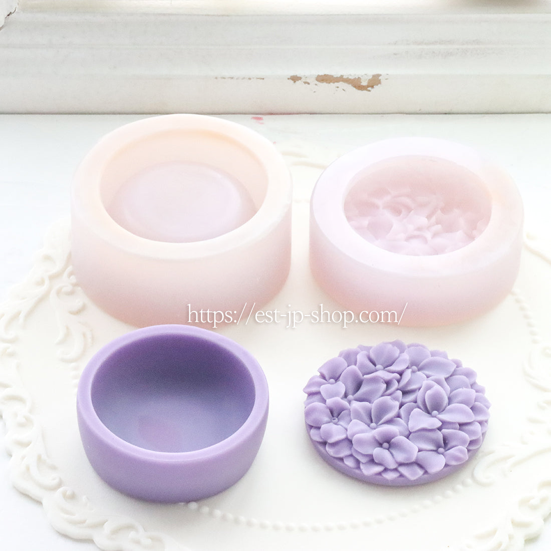 Hydrangea Trinket Box