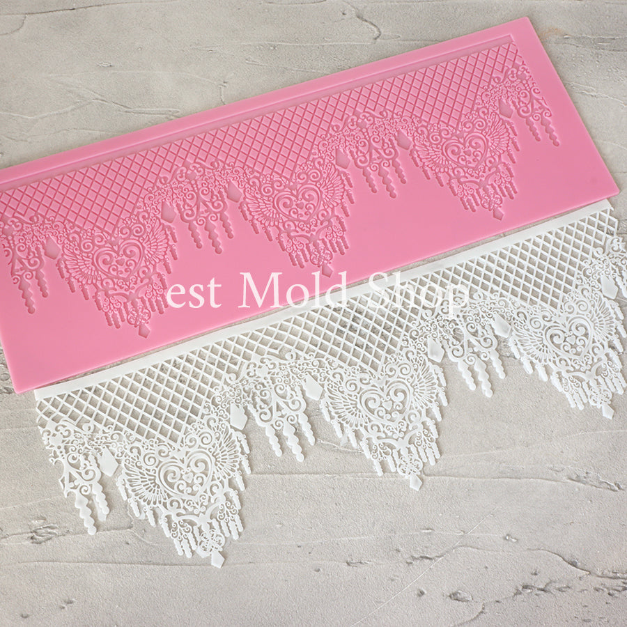 Lace Mat Silicone Mold (D)