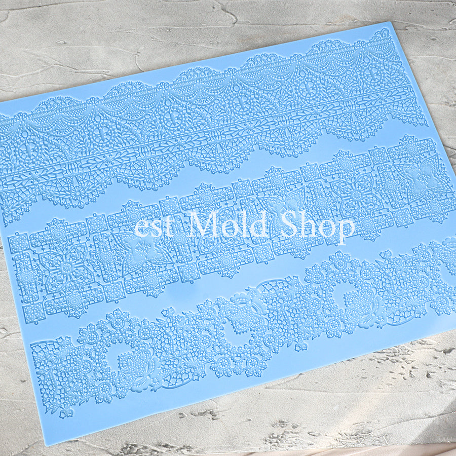 Lace Mat Silicone Mold (F)