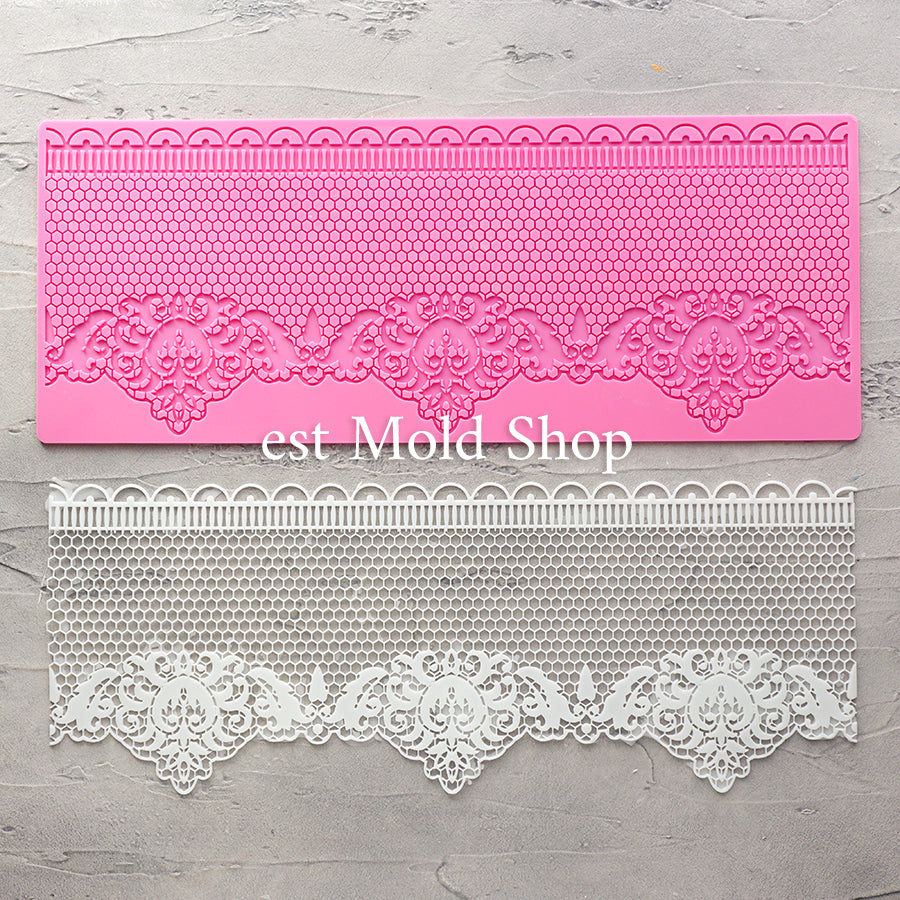 Lace Mat Silicone Mold (I)