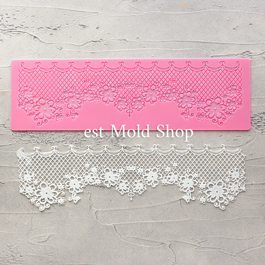 Lace Mat Silicone Mold (G)