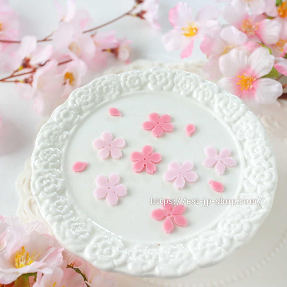 桜のシリコンモールド(薄型)