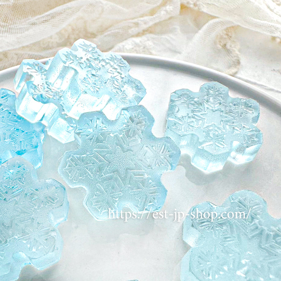 雪の結晶(薄型モールド)