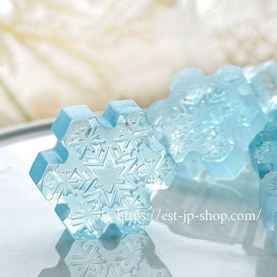 雪の結晶(薄型モールド)