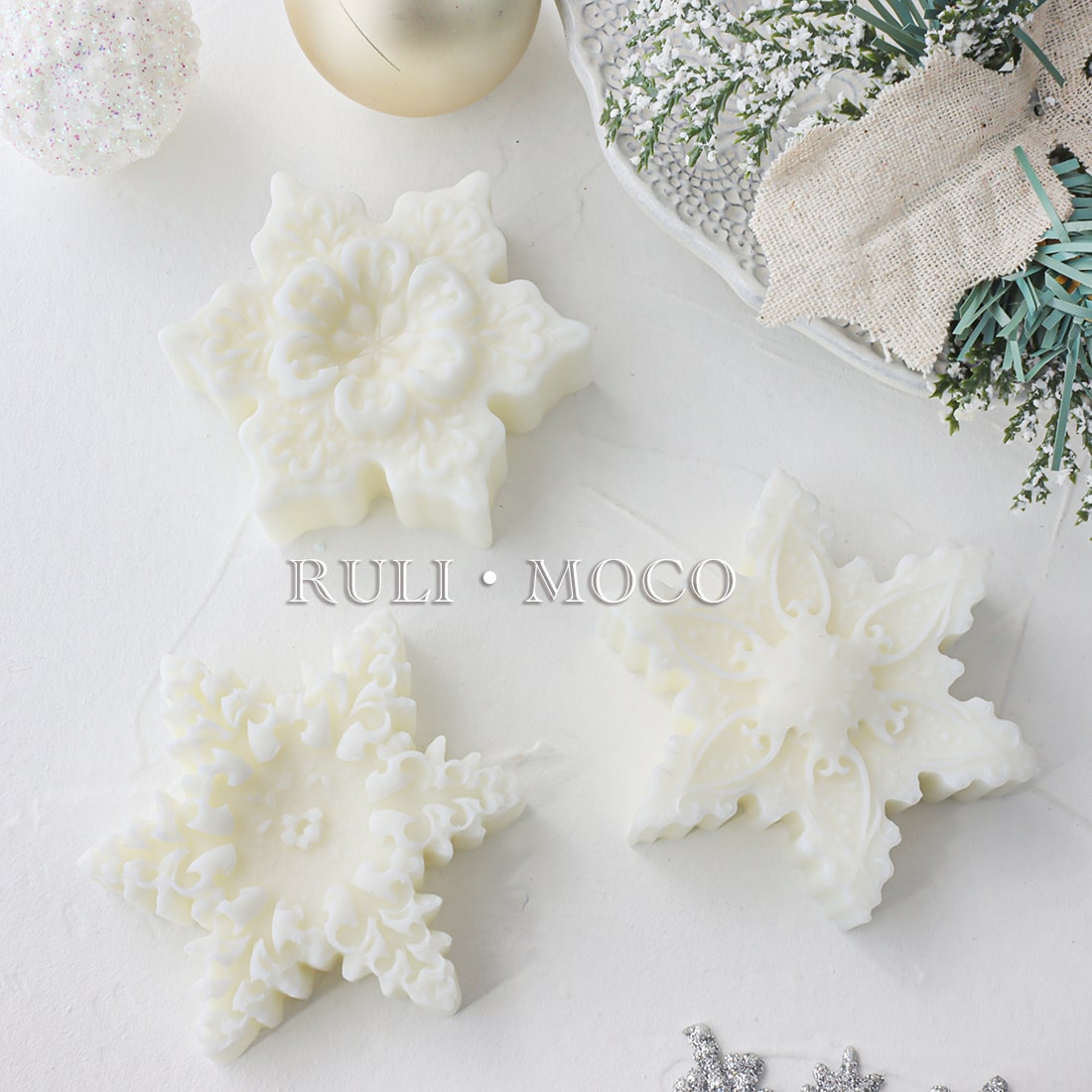 Snowflakes (3 types)