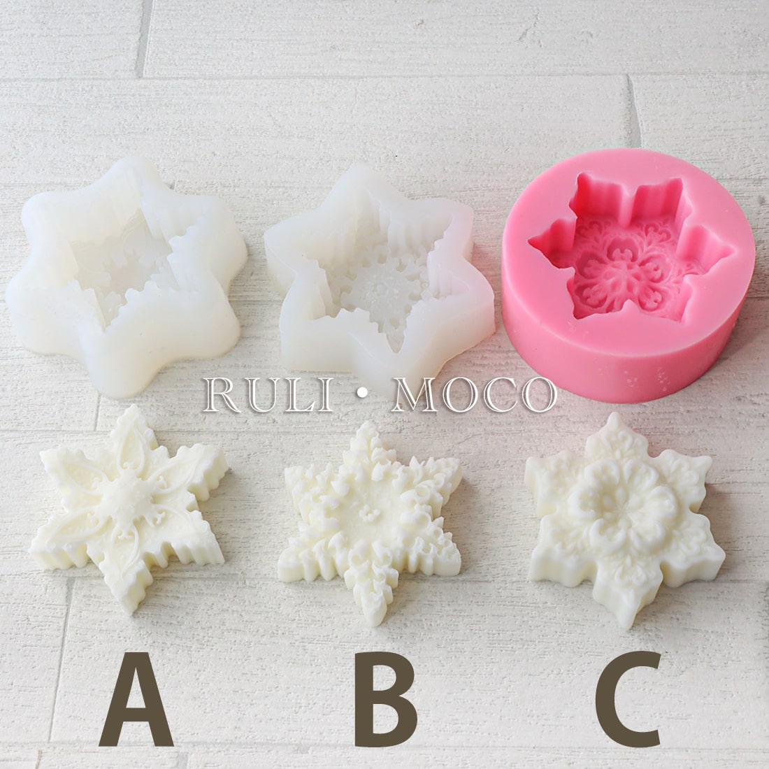 Snowflakes (3 types)