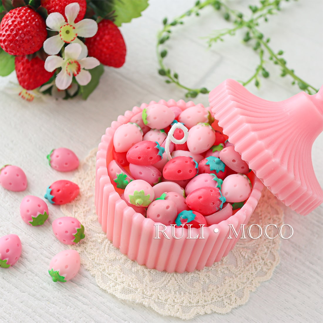 Strawberry Silicone Mold