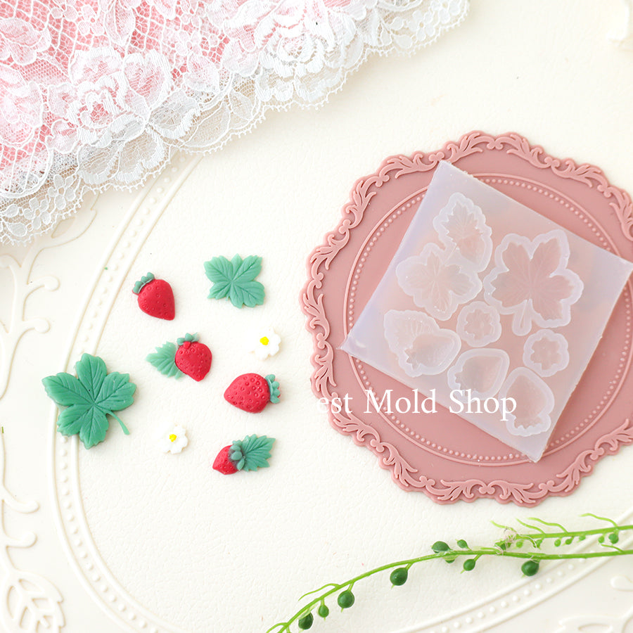 Freshly picked Strawberries