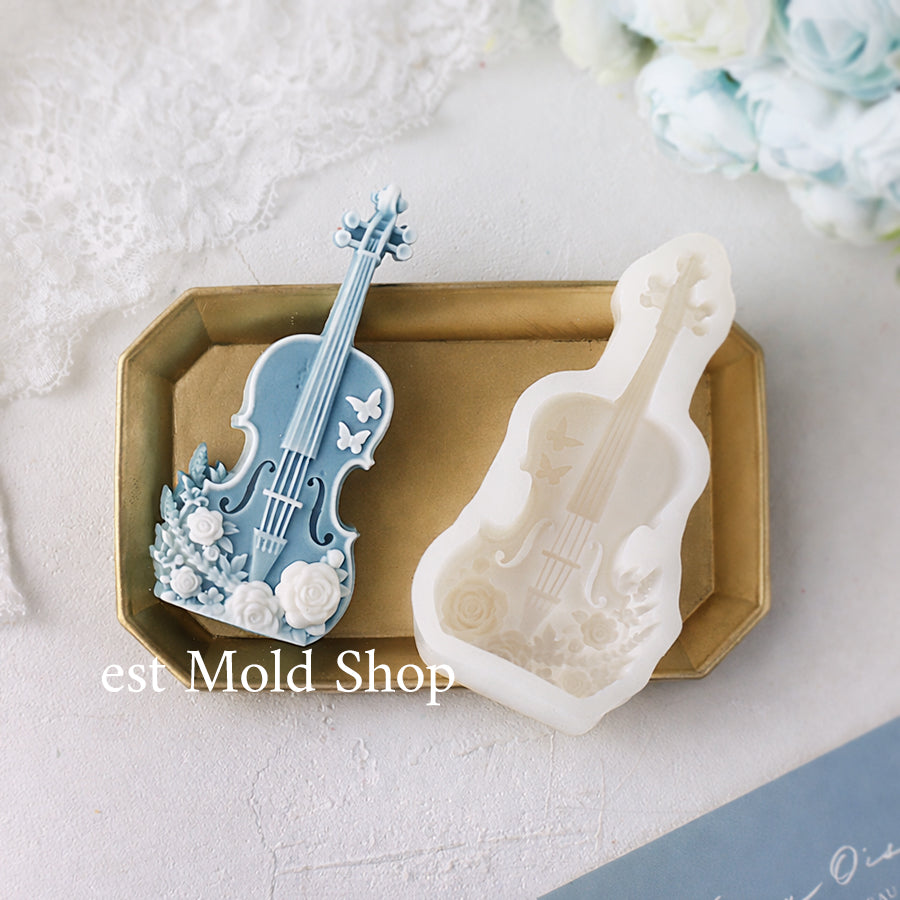 Floral Violin