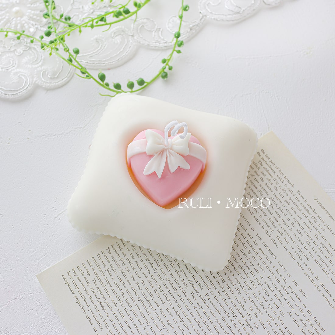 分離型ハートクッション