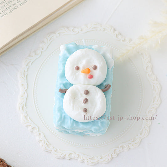 Snowman cake