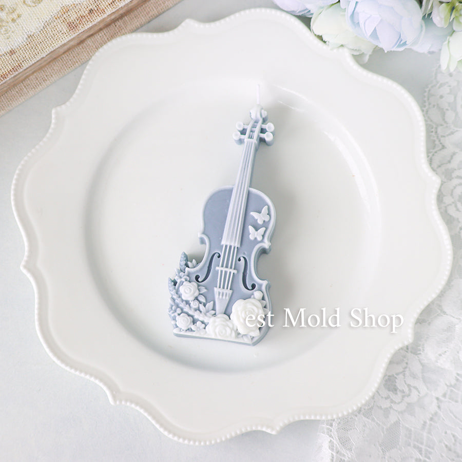 Floral Violin