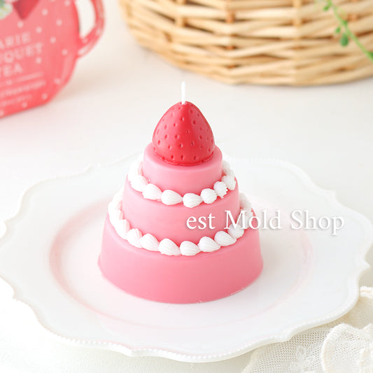 Three-tier cake