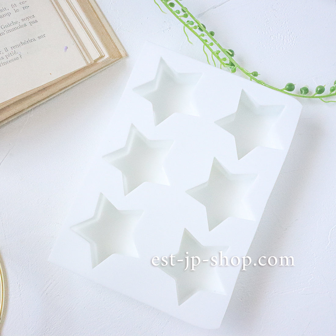 Star-shaped silicone mold