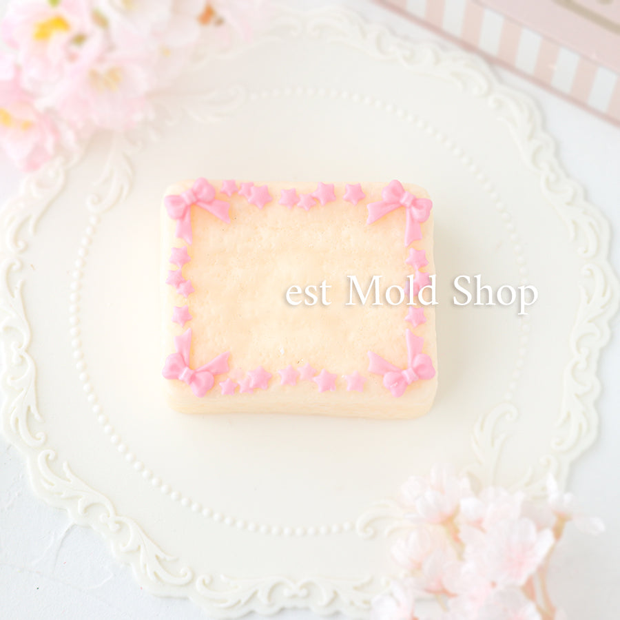 リボン＆スターケーキ