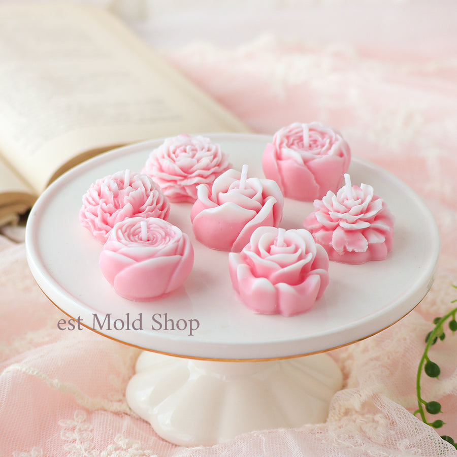 7 Kinds of Flower Silicone Mold