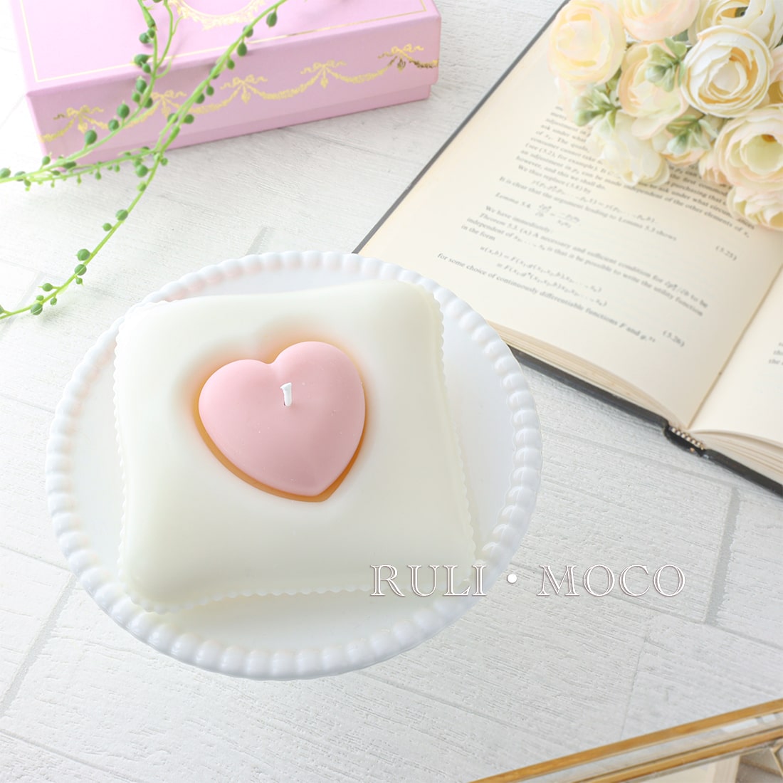 分離型ハートクッション