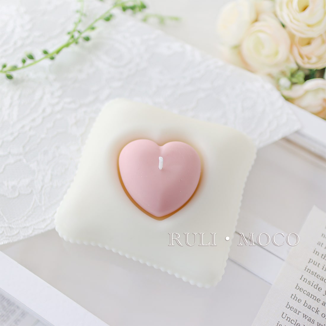 分離型ハートクッション