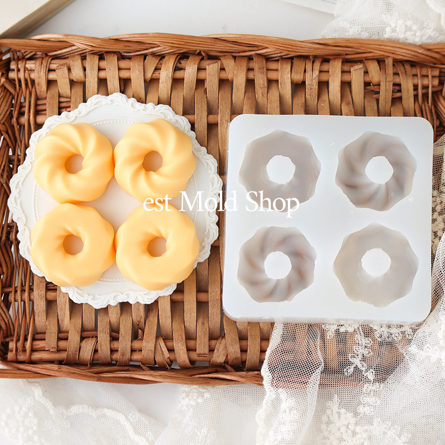 ミディアムサイズのドーナツ