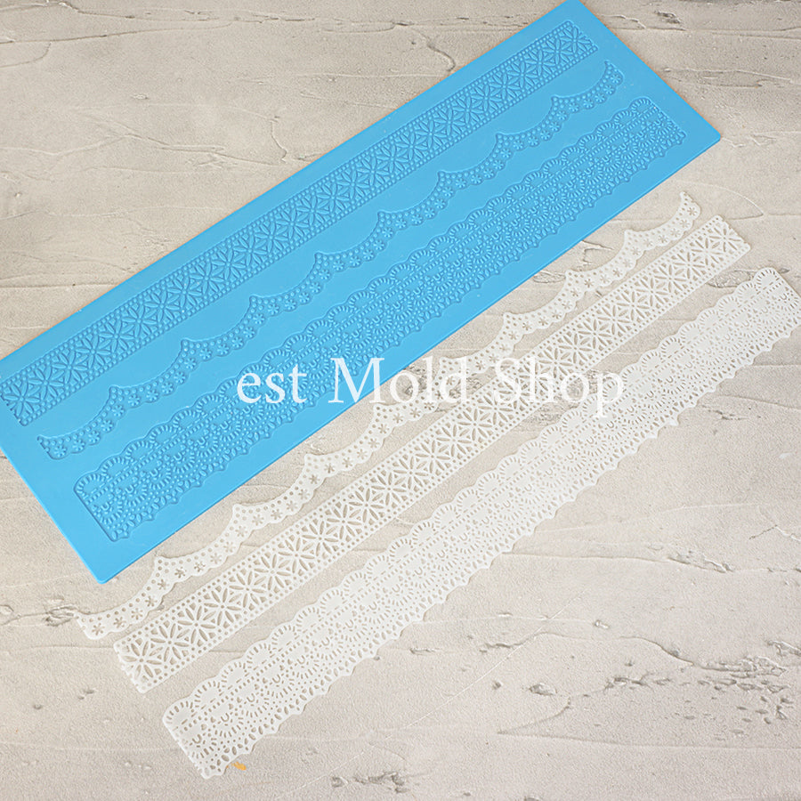 Lace Mat Silicone Mold (C)