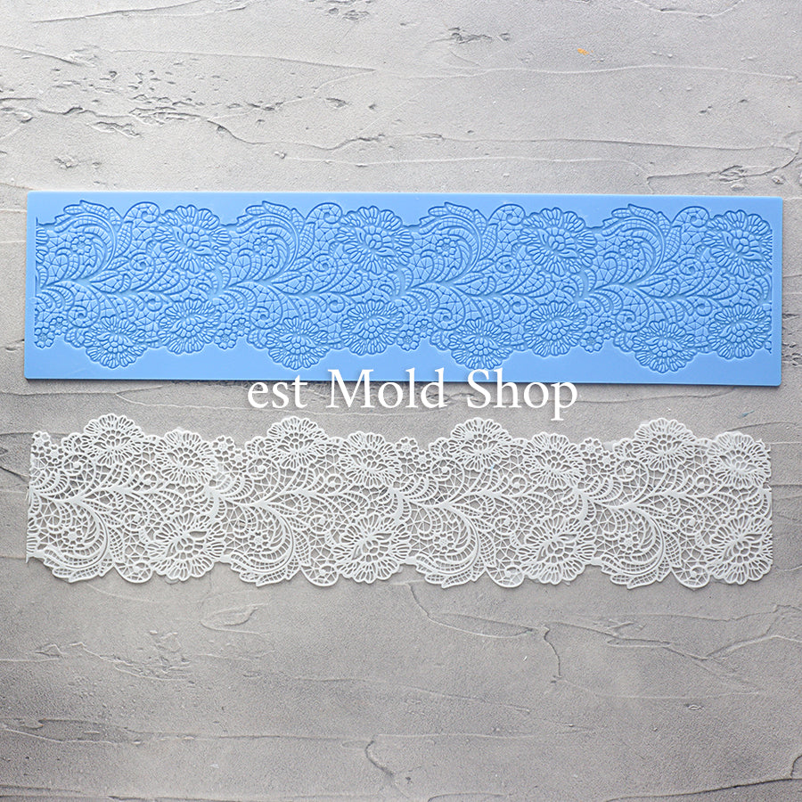 Lace Mat Silicone Mold (L)
