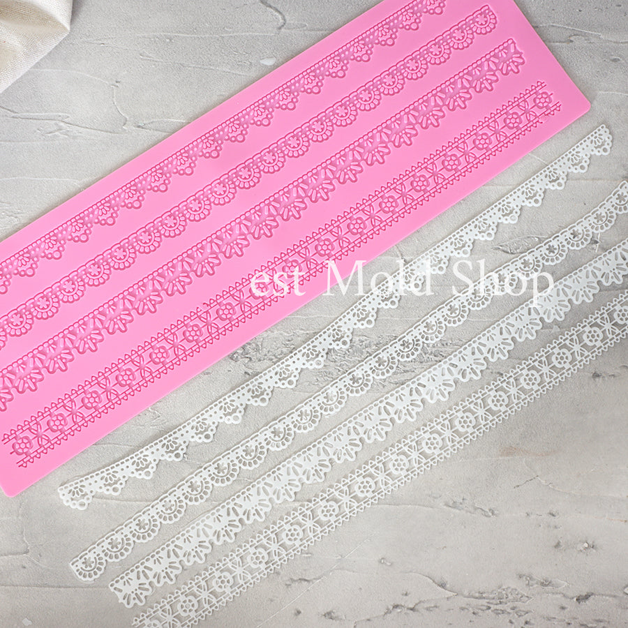 Lace Mat Silicone Mold (E)