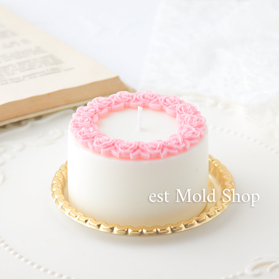 シンプルローズリース