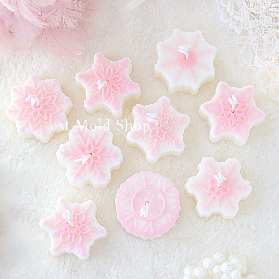 Nine Types of Snowflakes
