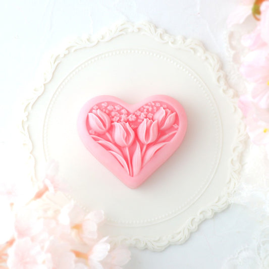 ハートチューリップ