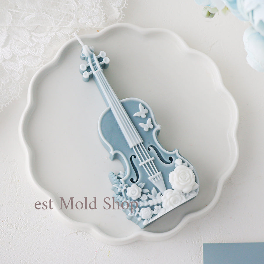 Floral Violin